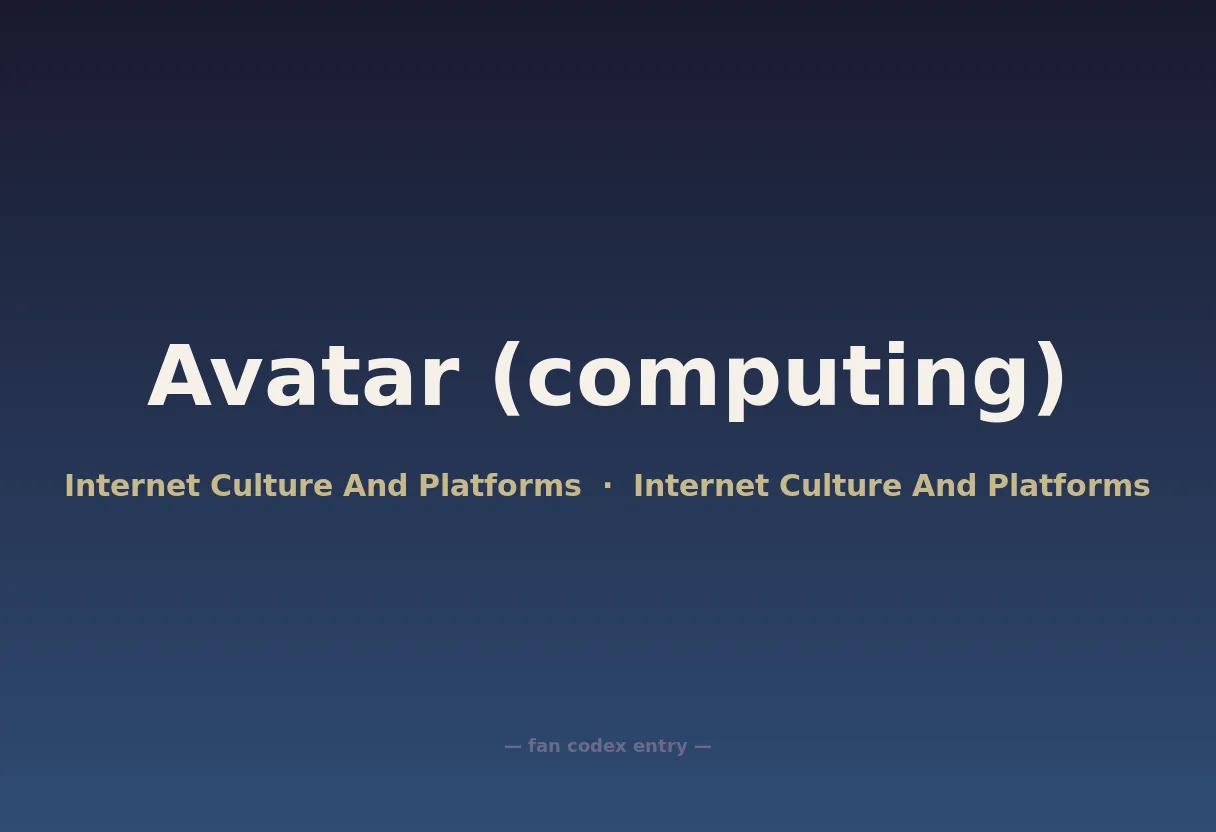 Avatar (computing)
